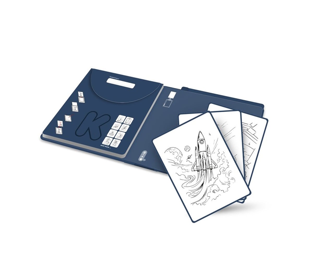 Plantillas Kidydraw Refill Galaxy