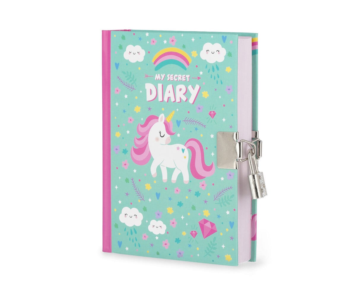 Diario Segreto con Lucchetto Unicorn