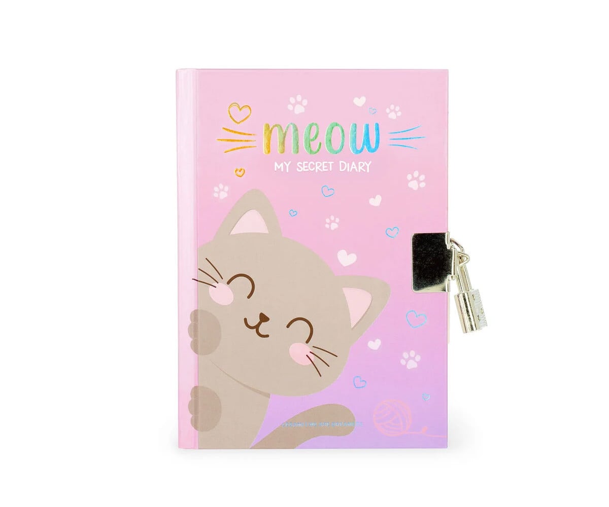 Diario Secreto con Candado Kitty