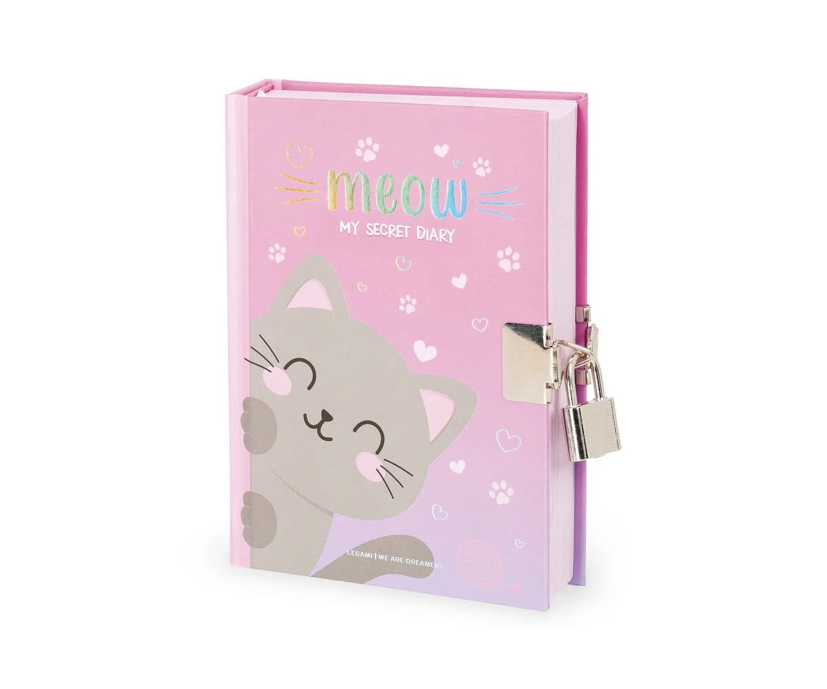 Diario Secreto con Candado Kitty