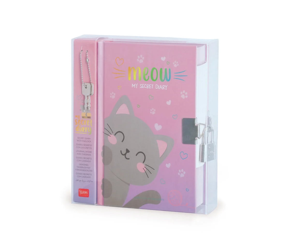 Diario Secreto con Candado Kitty