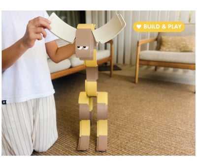 Juego de Construcción Arches Land Mammals