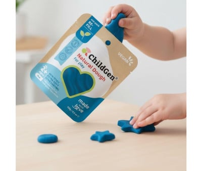 Pack 9 Bolsas de Plastilina Natural Childgen