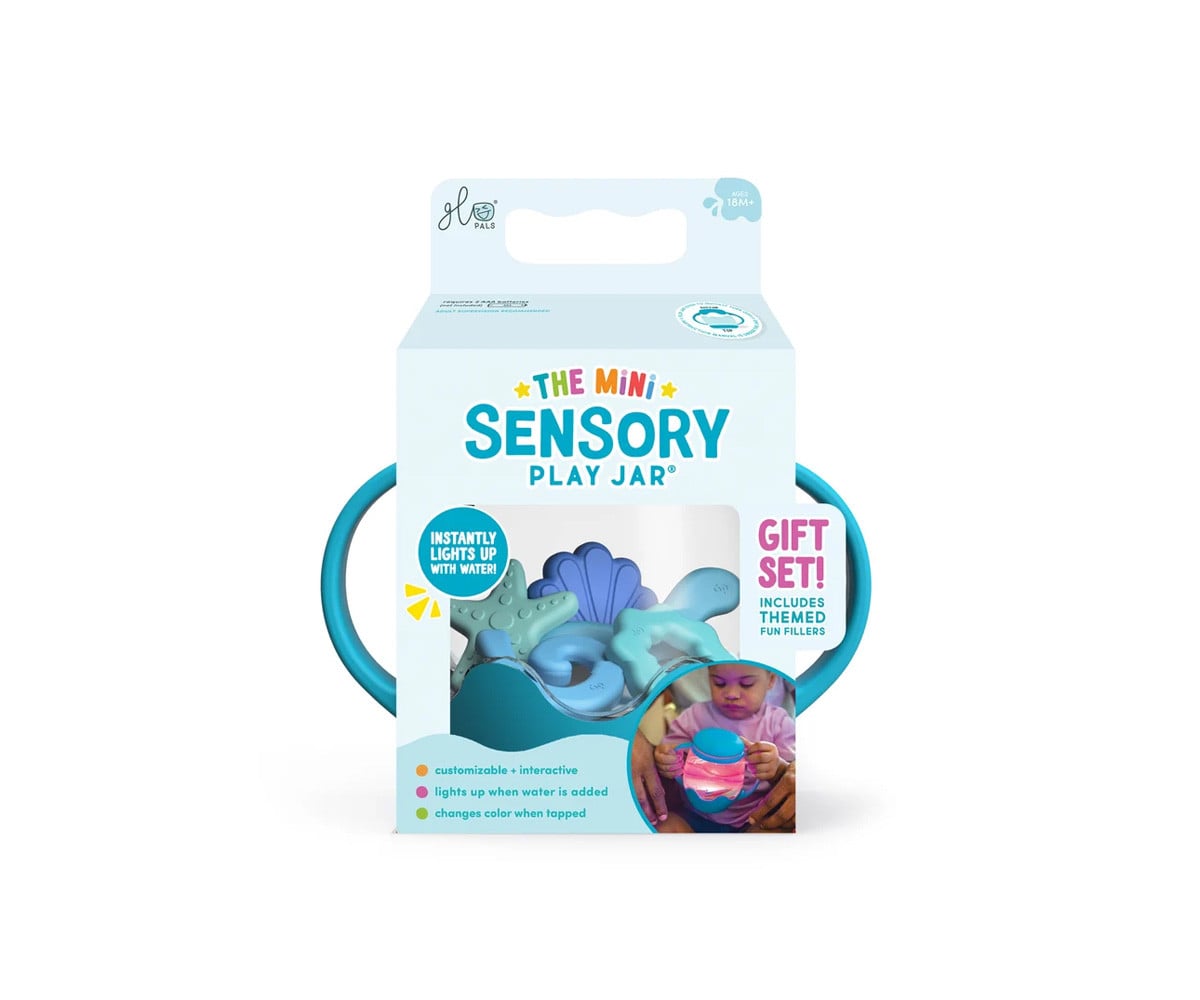 Mini Jarra Sensorial Luminosa Blue Lagoon