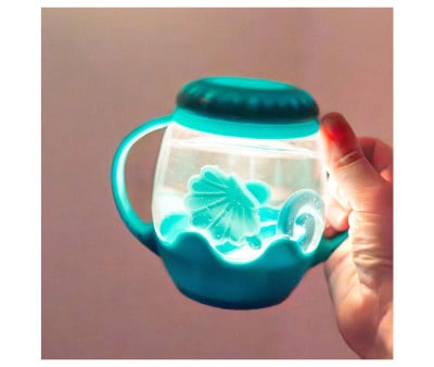 Mini Jarra Sensorial Luminosa Blue Lagoon
