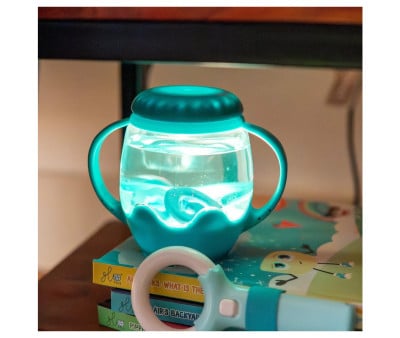Mini Jarra Sensorial Luminosa Blue Lagoon