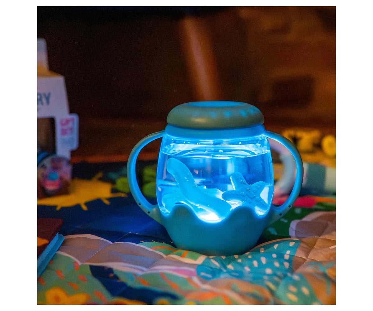 Mini Jarra Sensorial Luminosa Blue Lagoon