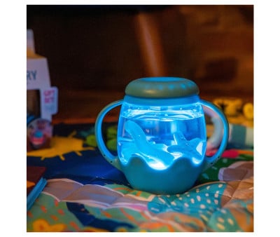 Mini Jarra Sensorial Luminosa Blue Lagoon