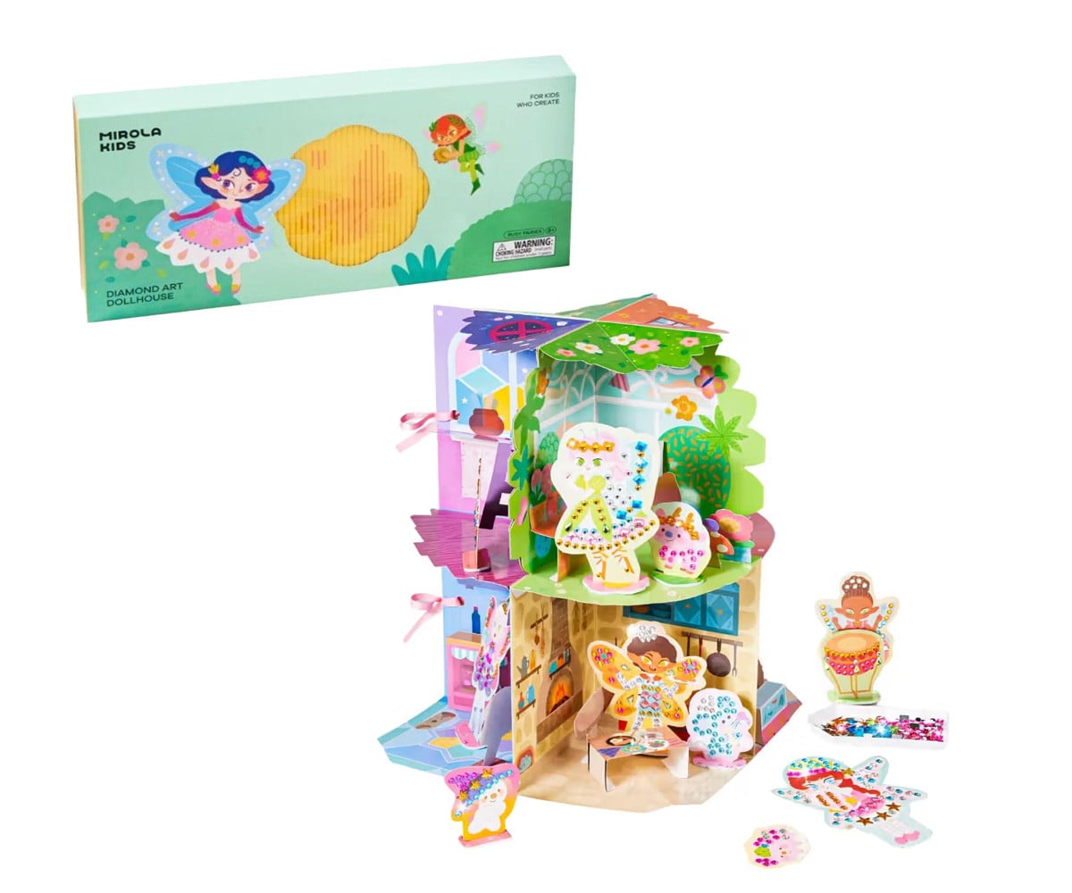 Kit Creativo 3D Diamond Art Dollhouse Fairies