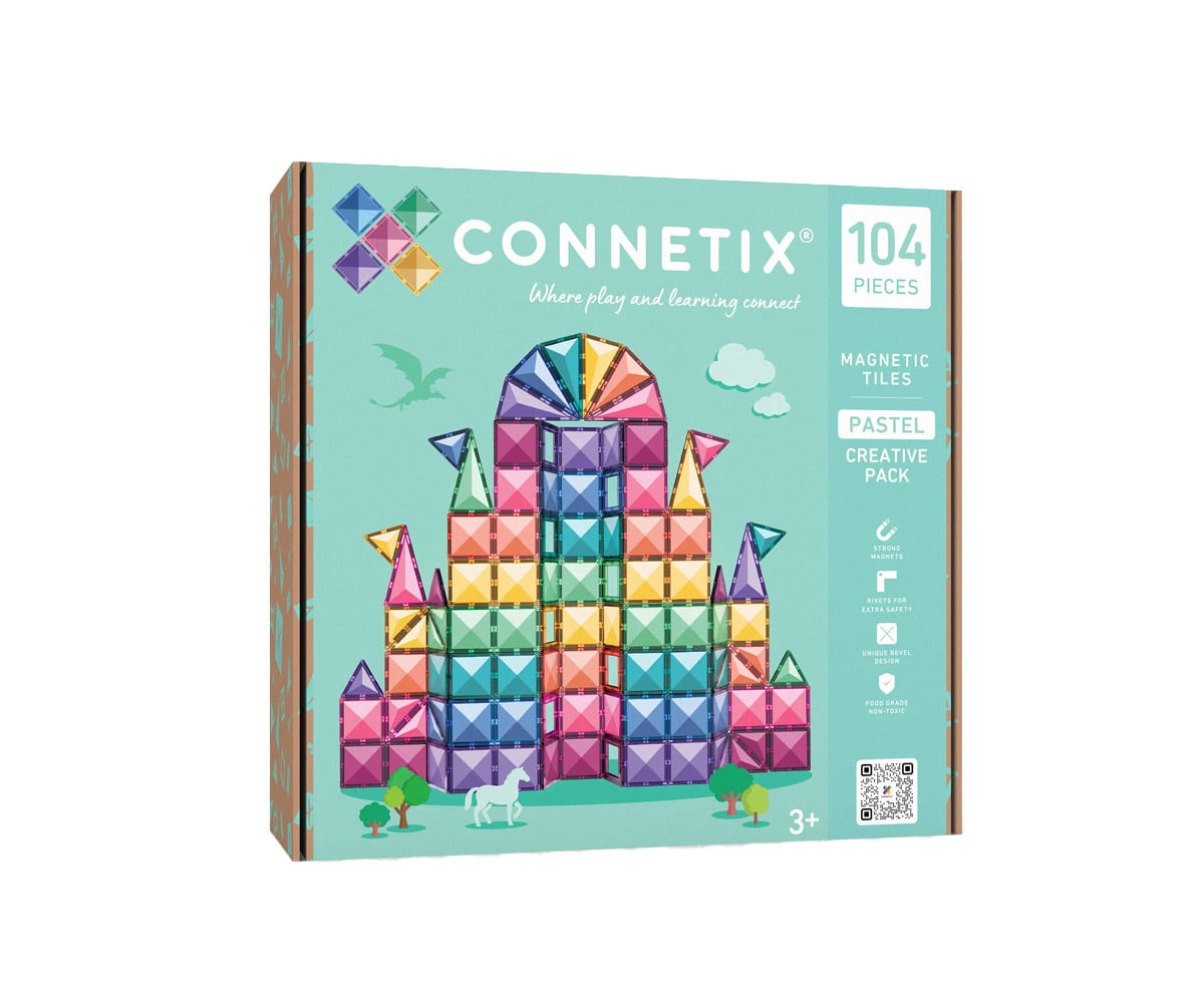 Connetix 104 - Pastel Creative Pack