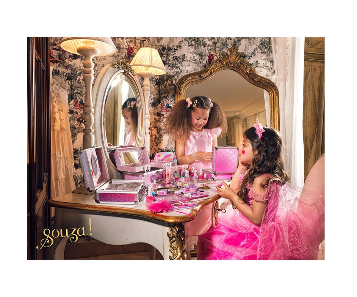 Maletín de Maquillaje Infantil Princesa 18 piezas