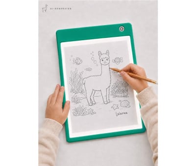 Tablet Luminosa para Dibujar Azul Sketch Light Pad Verde