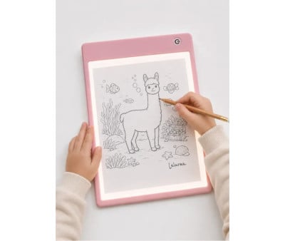 Tablet Luminosa para Dibujar Azul Sketch Light Pad Rosa