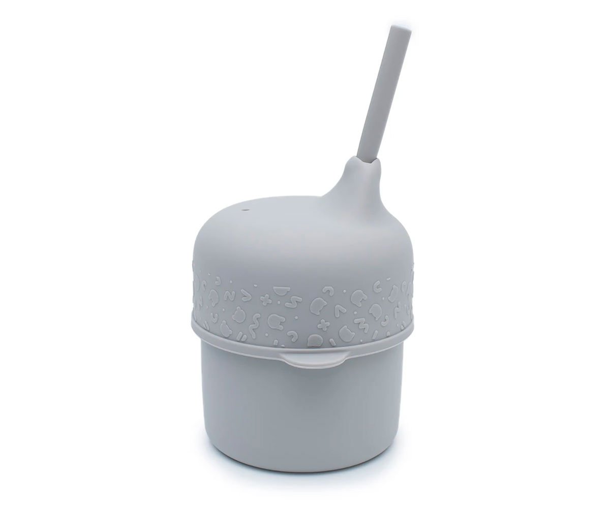 Couvercle Sippie pour Gobelet en Silicone Grey