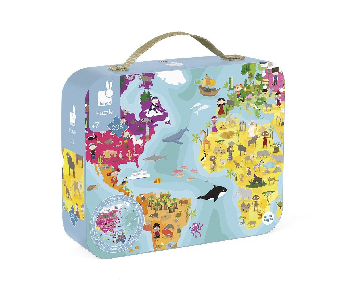 Puzzle Illustrato Pianeta Azzurro 208pz