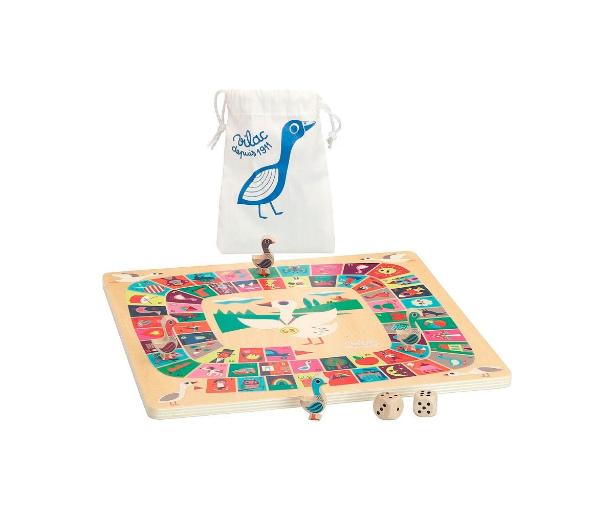 Jogo de Parcheesi e o Ganso
