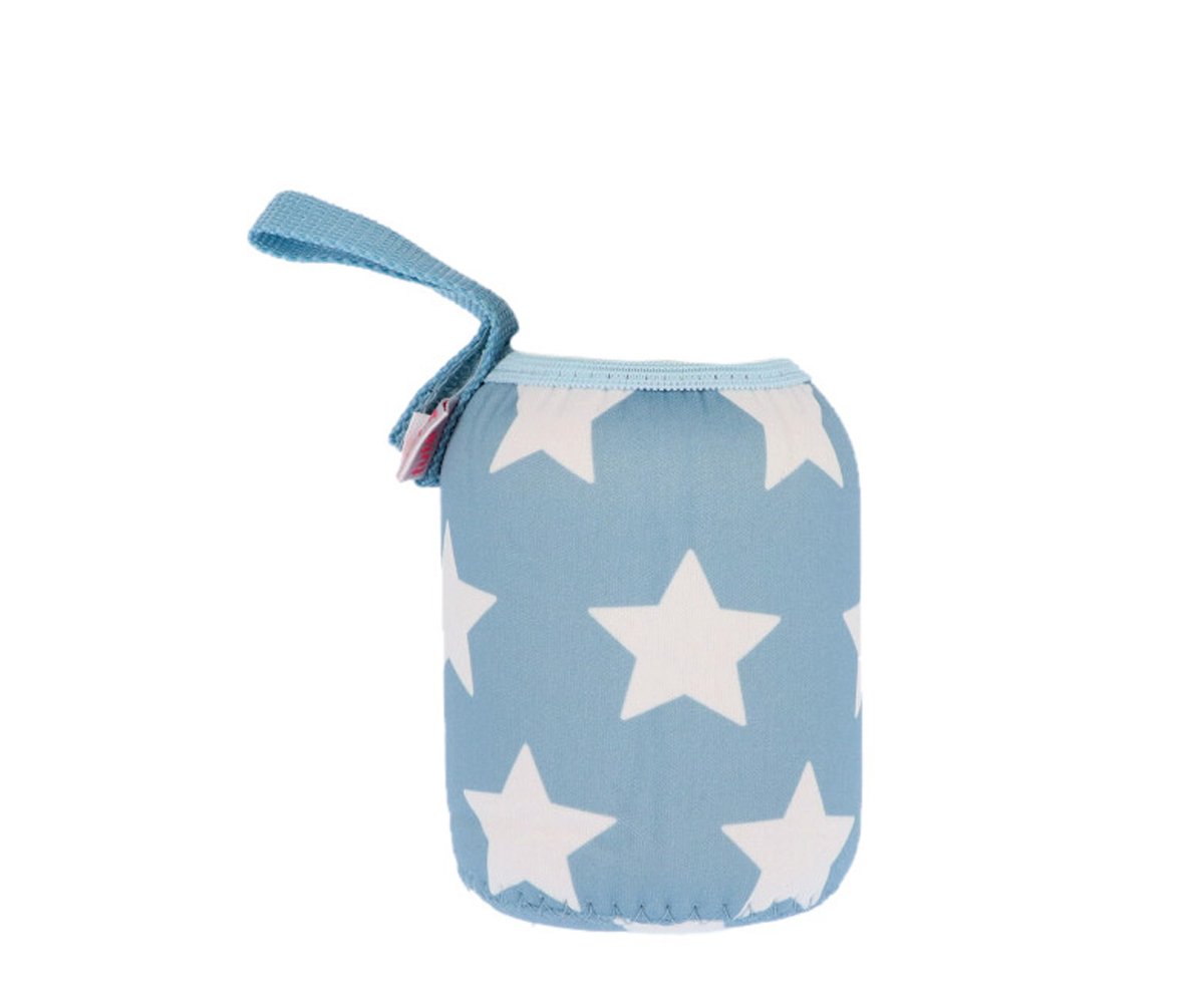 Funda Neopreno Estrellas Azul Niágara 350ml Personalizable