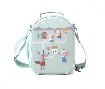 Bolsa Lanche Térmica 3D The Three Little Pigs