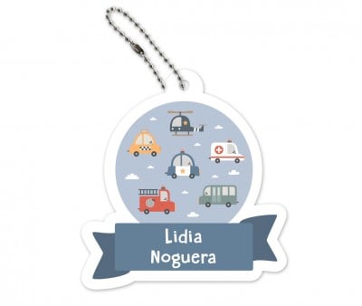 Chaveiro Mochila City Cars 