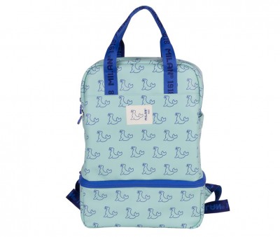 Mochila Infantil con Compartimento Térmico Verde Colección 460 Since 1918