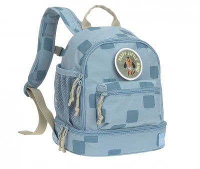 Mochila Infantil Mini Pattern Party Blue / Green