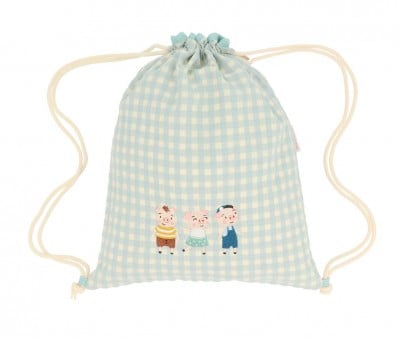 Sacca-Zaino Vichy The Three Little Pigs Personalizzabile