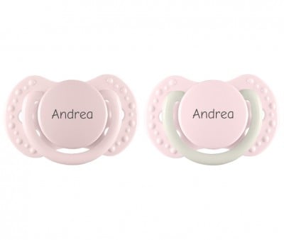 Chupetes Personalizados Lovi Mini Pastel Pink