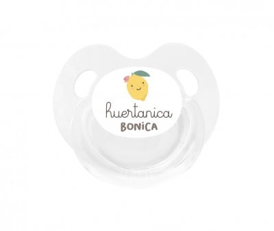 Chupete Retro Blanco Huertanica