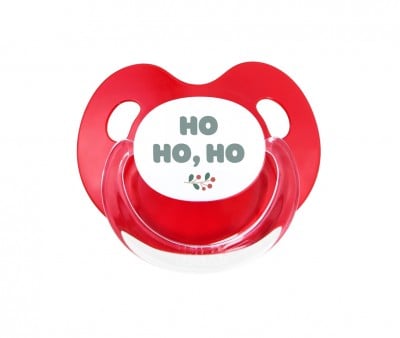 Chupete Retro Rojo Ho ho ho