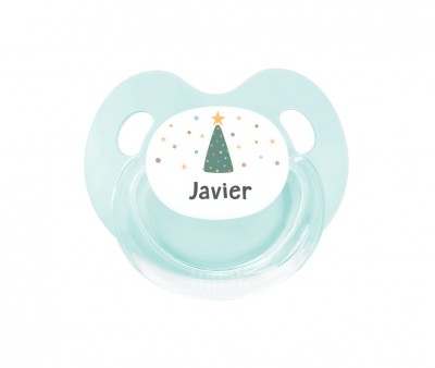 Chupeta Personalizada Retro Árvore de Natal