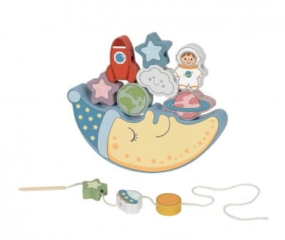 Conjunto de equilíbrio 2 em 1 Space Rocker 
