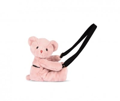 Borsettina Tracolla Teddy Bear Rosa 30cm