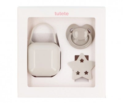 Pack de presente retrô Personalizável Bebês Nordic Grey