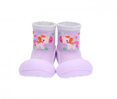 Babbucce Attipas Unicorn Purple