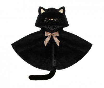 Capa de gato preto
