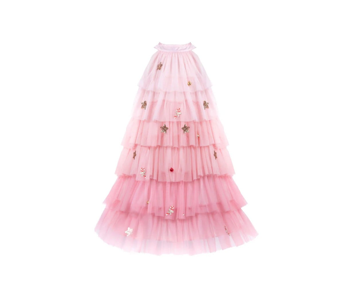 Christmas Tree Costume with Headband Blush
