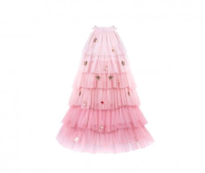 Christmas Tree Costume with Headband Blush