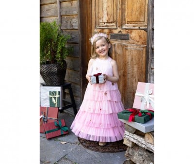Christmas Tree Costume with Headband Blush