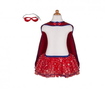Abito Super Heroe Red 4-6 anni