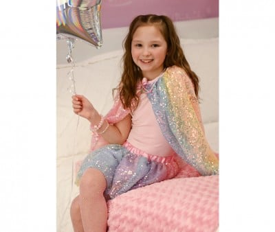 Ombre Sequins Skirt 4-6 Y