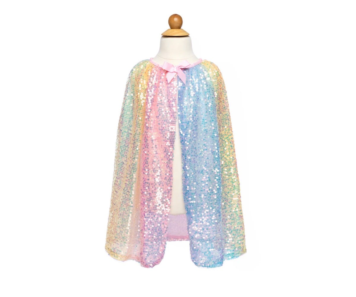 Ombre Sequins Cape 4-6 Y