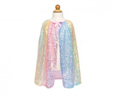 Ombre Sequins Cape 4-6 Y