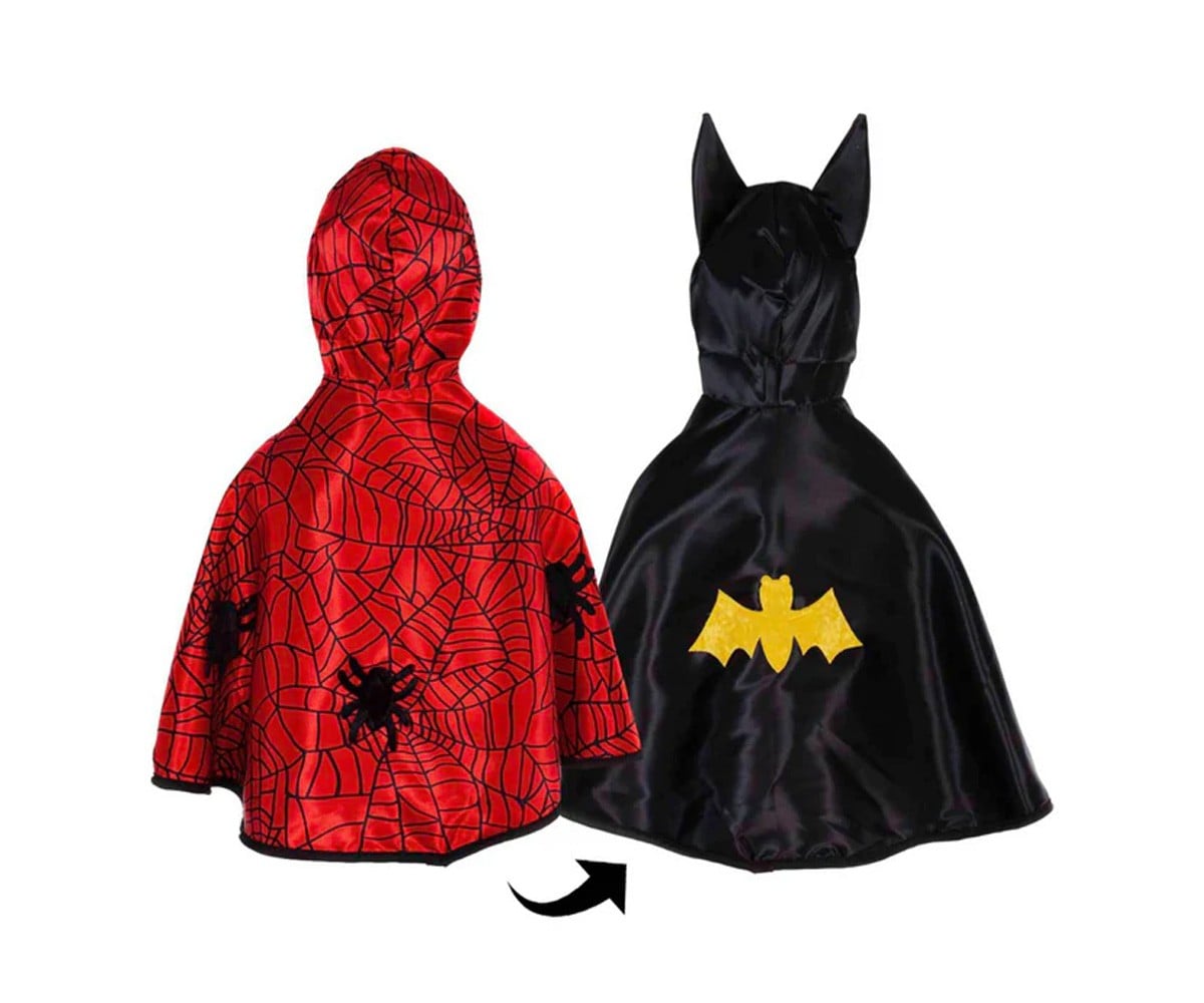 Reversible Bat-Spider Cape