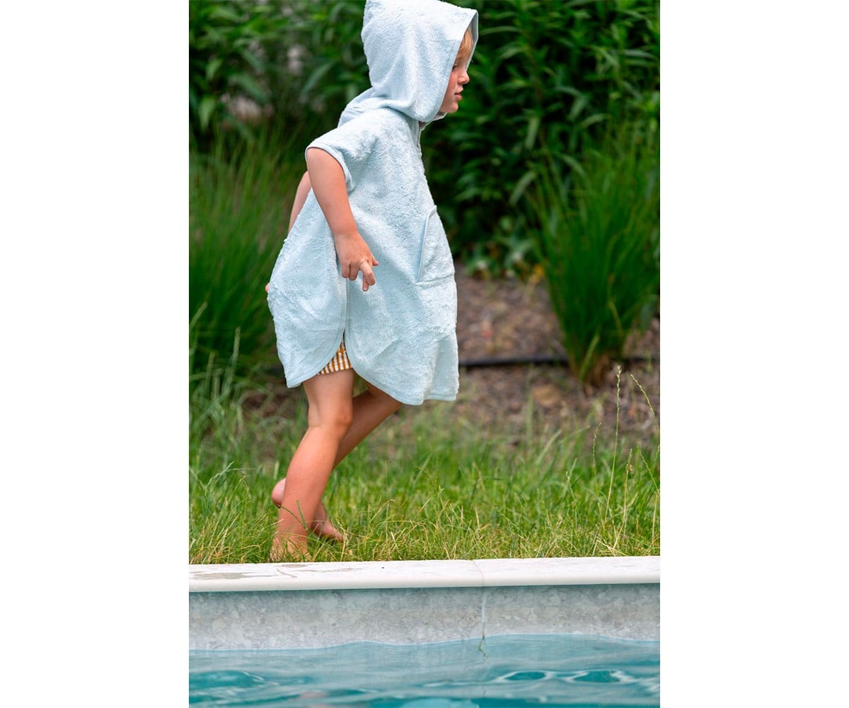 Poncho Personalizável Timboo Riviera Blue