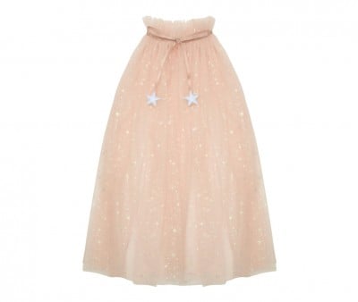 Capa Fato Rosa Princess Shimmer 