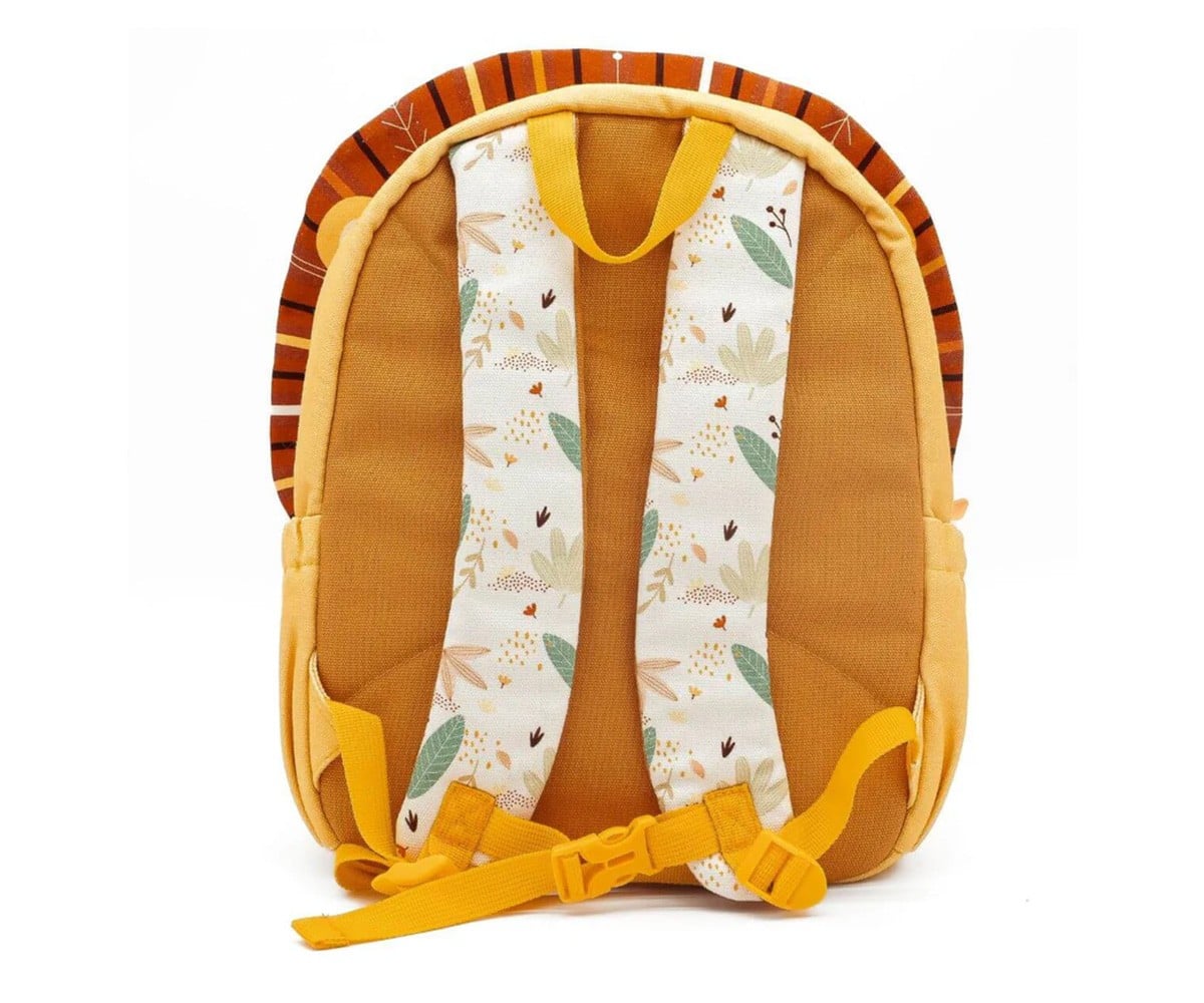 Mochila de leão grande e personalizável