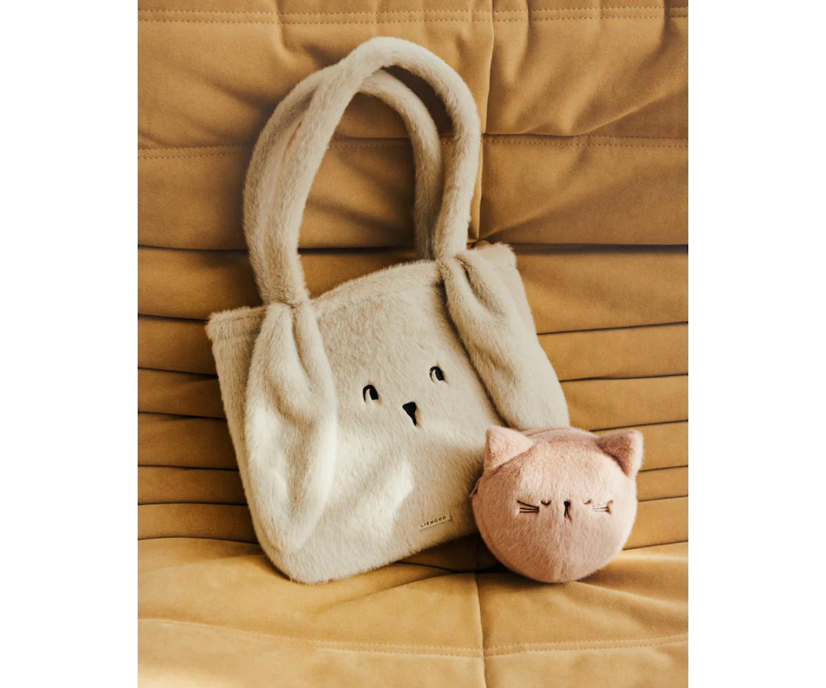 Borsa in Peluche Lexi Rabbit Mist