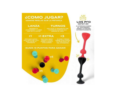 Set de 3 Fléchettes en Silicone avec Ventouse Peach