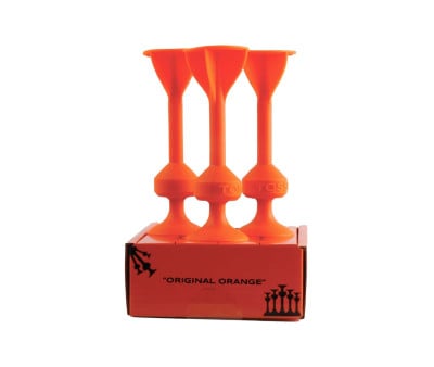 Set of 3 Silicone Darts with Suction Cup Orange