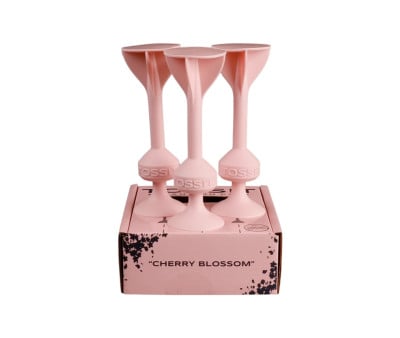 Set of 3 Silicone Darts with Suction Cup Cherry Blossom